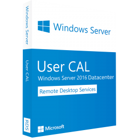 MICROSOFT WINDOWS SERVER 2016 DATACENTER - RDS 10 BENUTZER-CALS