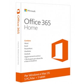 MICROSOFT OFFICE 365 HOME - PC E MAC