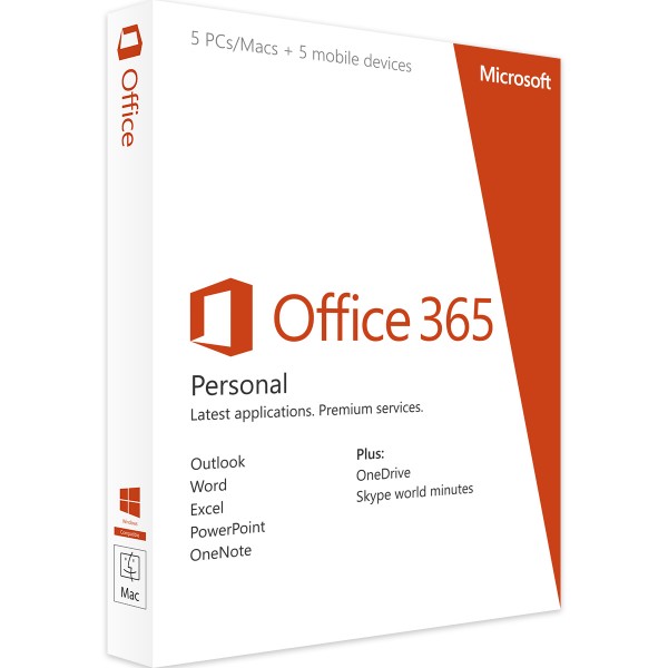 MICROSOFT OFFICE 365 PERSONAL - PC O MAC