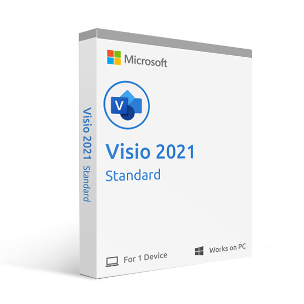 MICROSOFT VISIO STANDARD 2021 (WINDOWS)